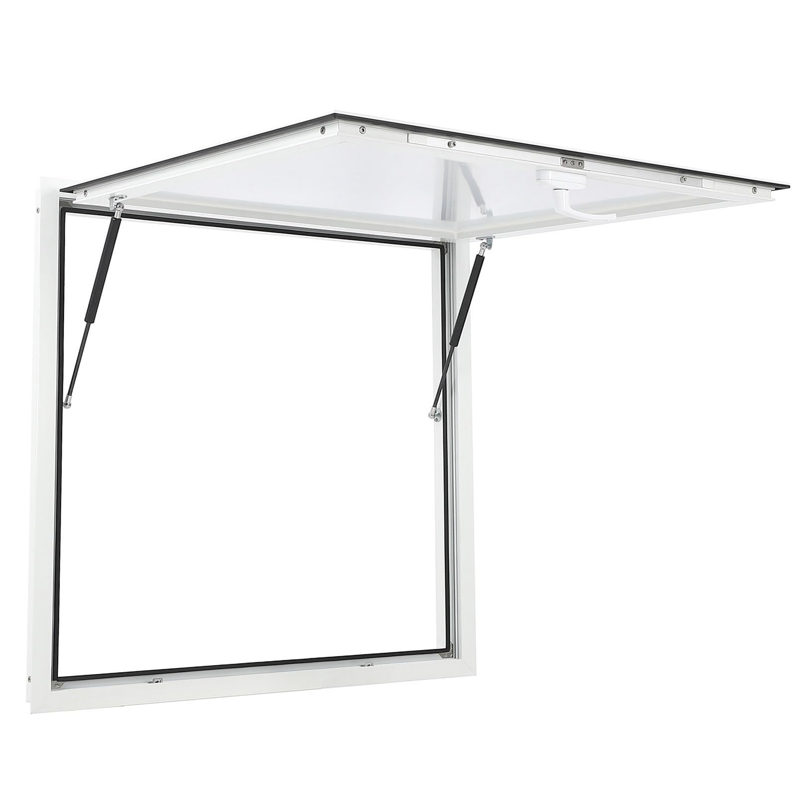GarveeTech Concession Window for Food Truck 36 in W x 36 in H, Food Truck Window Up to 85 Degrees, Concession Window with Awning & Door Handle, Concession Stand Serving Window for Food Trucks-image-16