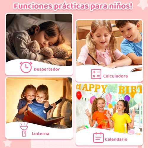 Miniatura 7 de Chakeyake Smartphone Niños 4g Sin Contrato, Movil Para Niños Con Llamadas, Doble Cámara, Pantalla Táctil Hd 2.8 , Reproductor Mp3, Linterna, Juegos Educativos, Regalo Para Niños Y Niñas De 3-12 Años