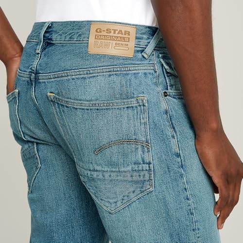 G-STAR Herren Morry FWD Regular Tapered Jeans, Blau (Antique Faded Artisan D26141-D776-H140), 32W / 32L – Ansicht 6