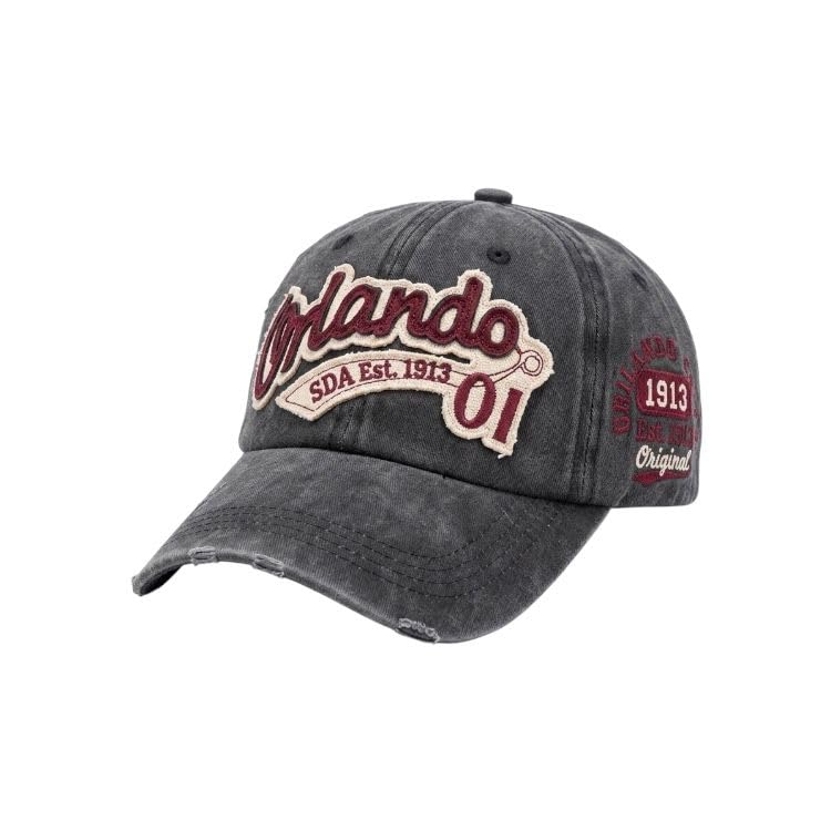 Image of Men's Cotton Baseball Cap, Adjustable Back Closure, Unisex, Casual Style, for Outdoor Lifestyle