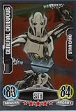  Star Wars Force Attax Movie Cards Einzelkarte 208 General Grievous Sith Star-Karte deutsch