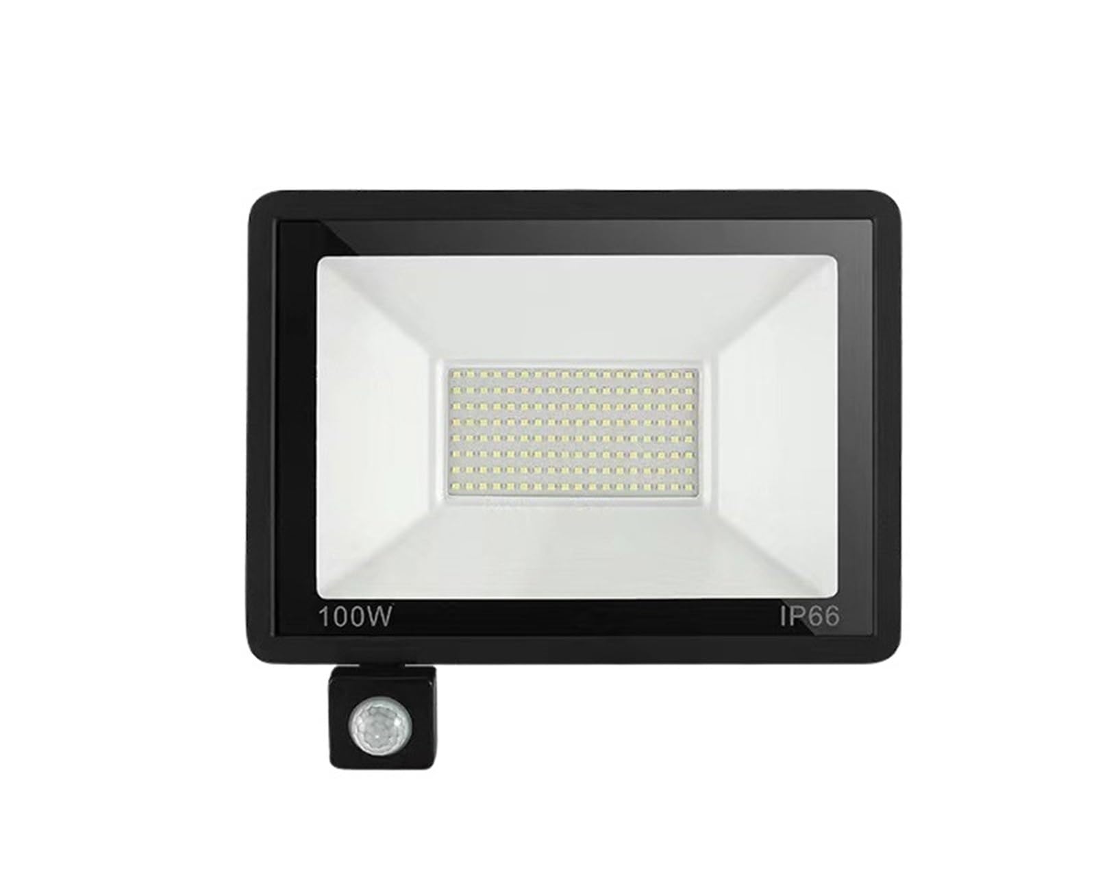 Proiettore per esterni, Faretto LED Con Sensore Di Movimento, Da Esterno, 10W, 20W, 30W, 50W, 100W, IP66, Impermeabile, Illuminazione Giardino, Lampione(100 W)