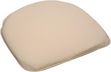 Simply Wood Two Premium D Shape Seat Pad Cushions Natural Amazon Co Uk Garden Outdoors