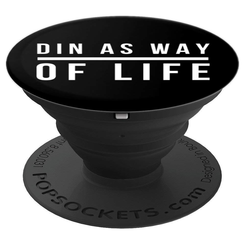 Din As Way Of Life - PopSockets Grip and Stand for Phones and Tablets