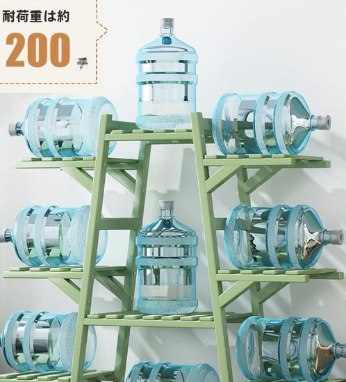 現代風 多段式 据え置きフラワースタンド バルコニー/リビング/室内用 多肉植物・つる性植物 プランター置き棚 [並行輸入品]