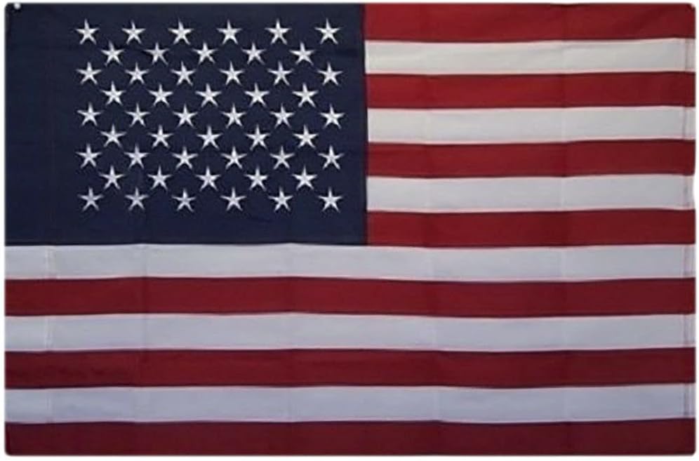 "Flags & Signs" 2.5x4 2.5'x4' ft Sewn Embroidered USA American Flag Banner Bunting a-1-2692
