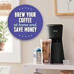 Mr. Coffee Iced Coffee Maker, Single Serve Machine with 22-Ounce Tumbler and Reusable Coffee Filter, Black Mr Coffee Iced Coffee Maker Single Serve Machine with 22 Ounce Tumbler and Reusable Coffee Filter Black