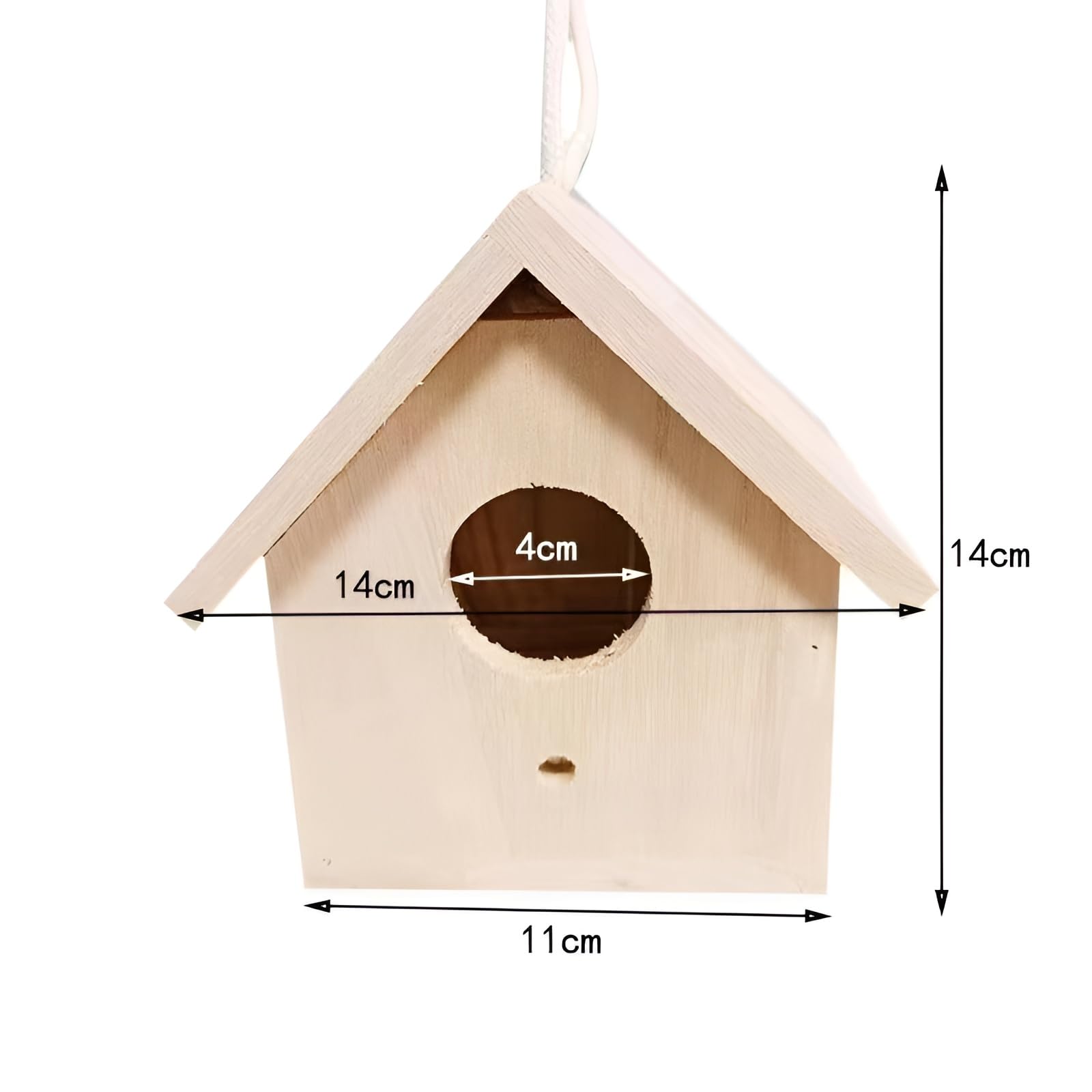 Amazon.co.jp: [Luvian]鳥小屋 天然木調 アクリル窓付き DIY 透明