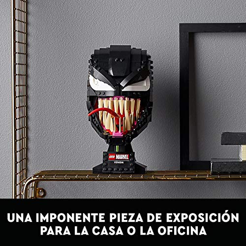 LEGO 76187 Marvel Spider-Man Venom, Maqueta para Construir para Adultos Inspirada en Las Películas, Decoración para Casa