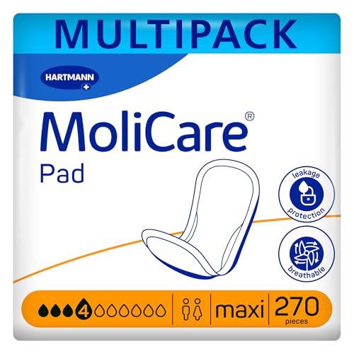 MoliCare Pad 4 Drops Serviettes Incontinence Protection Avancée de la Peau
