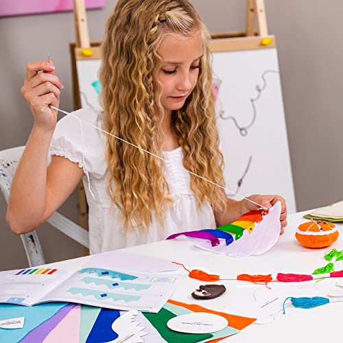 Hapinest Beginner Sewing Kit For Kids Arts And Crafts Gifts For Boys And Girls Gifts Ages 8 9 10 11 12 Years And Up #TOP3