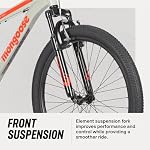 Mongoose Flatrock 21-Speed Vélo de montagne Hardtail, 24 à 29-Inch Roues, pour hommes Femmes Garçons et filles, Suspension avant, 14.5 à 18-Inch Options de cadre en aluminium