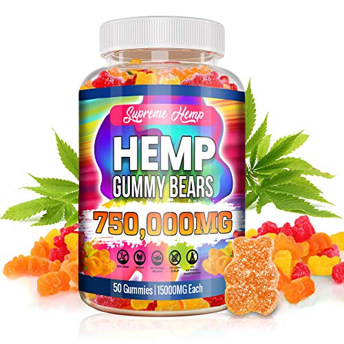 Hemp Gummies 750,000mg - Natural Cbdmd Gummies for Sleep Vegan Organic Fruity Cbdmd Gummies 100% Hemp Cbdmd Oil High Potency Vitamin D B12 Zero CBD Oil