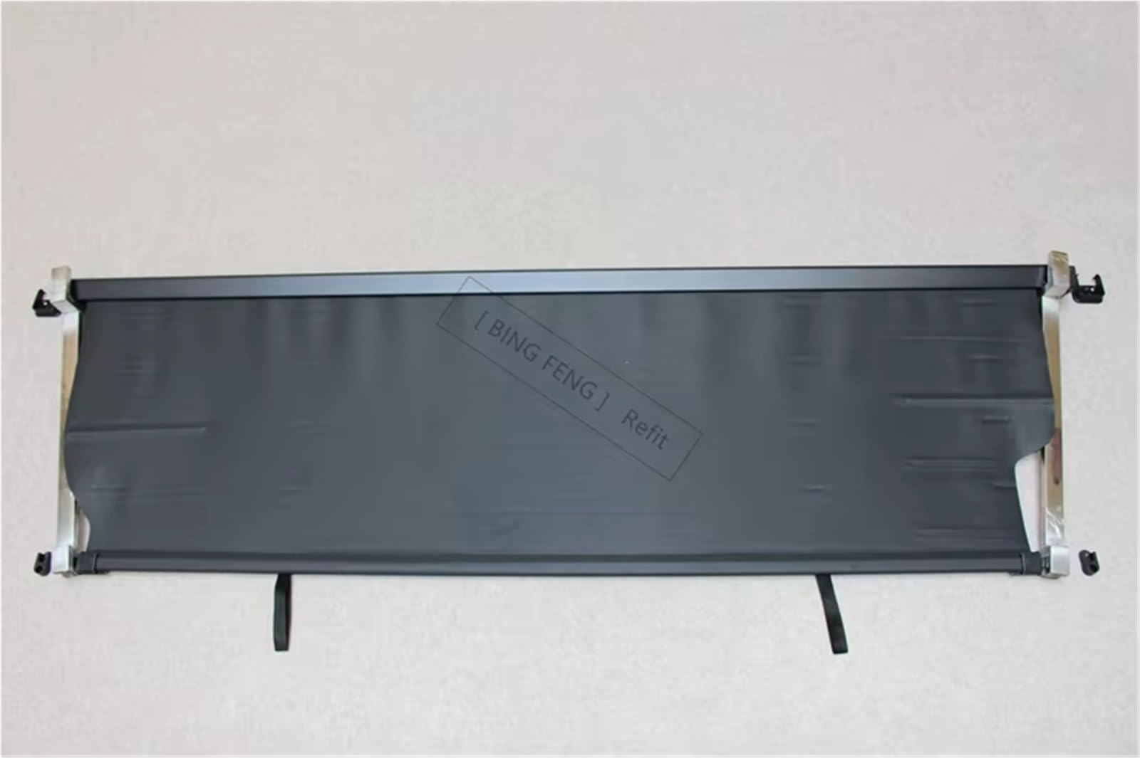Copertura Bagagliaio Privacy Cappelliera Copertura Bagagliaio Posteriore per Toyota per Land per Cruiser LC100 FJ100 4700 1998-2007 Schermo Sicurezza Privacy(Nero)