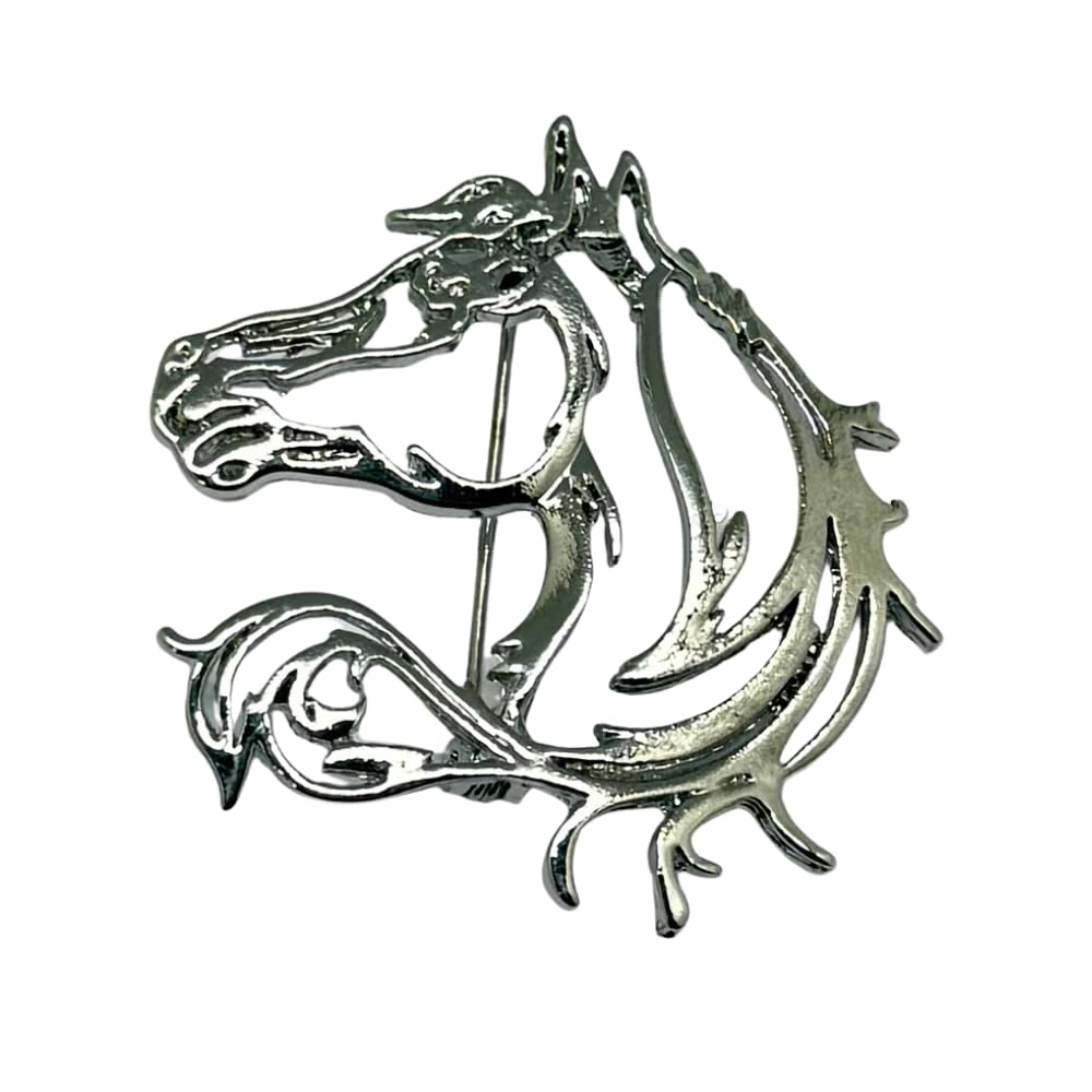 the tie hub Horse Head Metal Lapel Pin for Men – Antique Brass Finish Brooch for Suits, Sherwanis & Blazers-picture-43