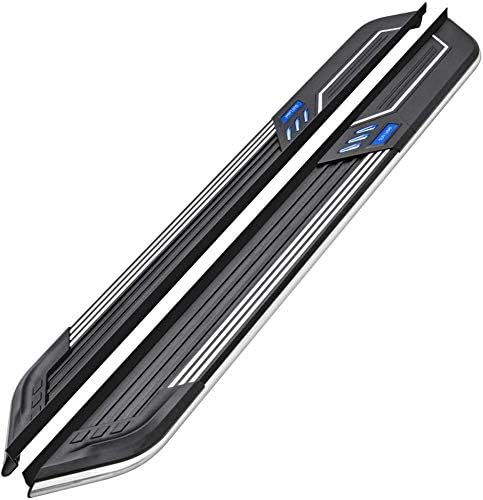 2 Pieces Fit for Nissan Murano 2015-2020 Fixed Aluminum Side Step Running Board Nerf Bar Protector
