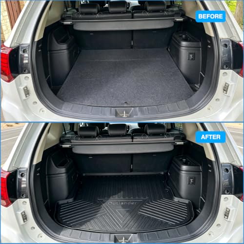 Image of Nilight Cargo Mat for Mitsubishi Outlander with Subwoofer 2016-2021