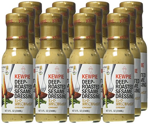 Image of [FFP] Kewpie Deep-roasted Sesame Dressing Creamy, 8 oz (Pack of 12)