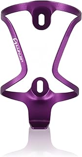 GOUCRRO GOUCRRO Bike Water Bottle Holder: Ultra-Light Bicycle Bottle Cages with Screws, Alloy Aluminum, Universal Bike Cup Holder Rack for Road MTB Bikes(Purple)