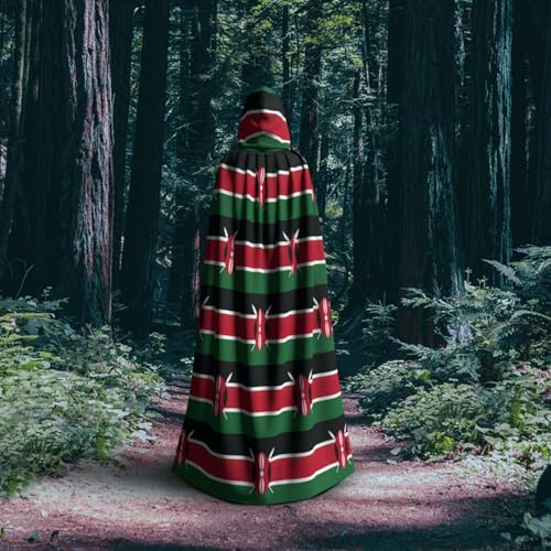 Cape à capuche Kenya la solution pour un déguisement rapide et réussi