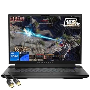 Alienware m16 Gaming Laptop, 16″ QHD 165Hz, Intel 16-Core i7-13700HX Up to 5GHz, GeForce RTX 4070 8GB, 32GB DDR5, 2TB PCIe 4.0, RGB KB, WiFi 6, Thunderbolt 4, PDG HDMI, Win 11 Pro (Renewed)