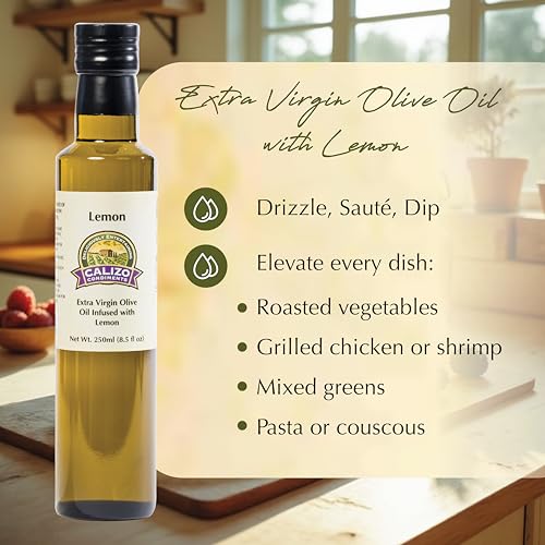 Aceite de oliva extra virgen con limón 250 ml miniatura 3