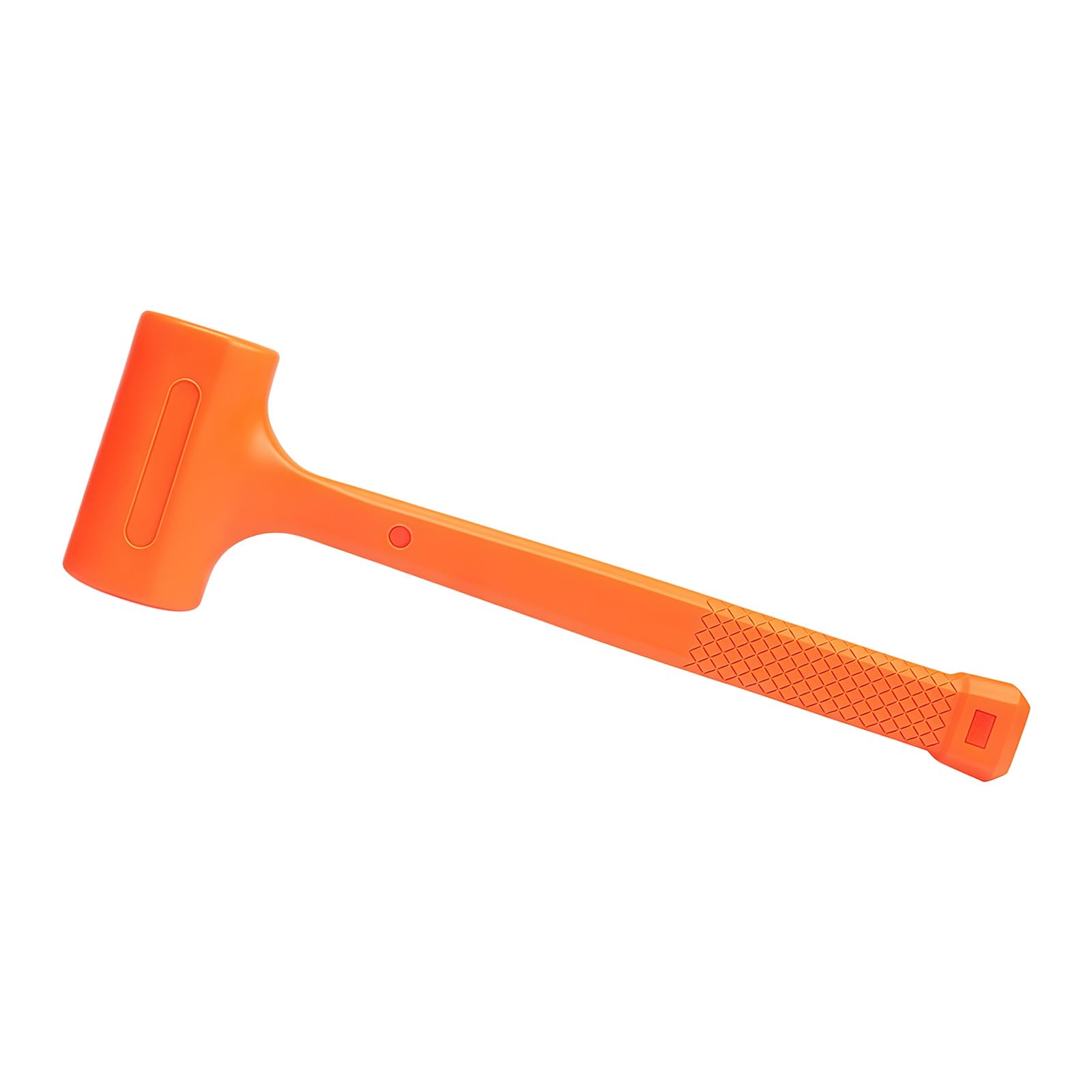 None Rebounding Rubber Hammer with Textured Grip for Mechanics Auto Repair and Woodworking Reduction Striking Professional Ergonomic Rubber Hammer with Shock Absorbing Design for