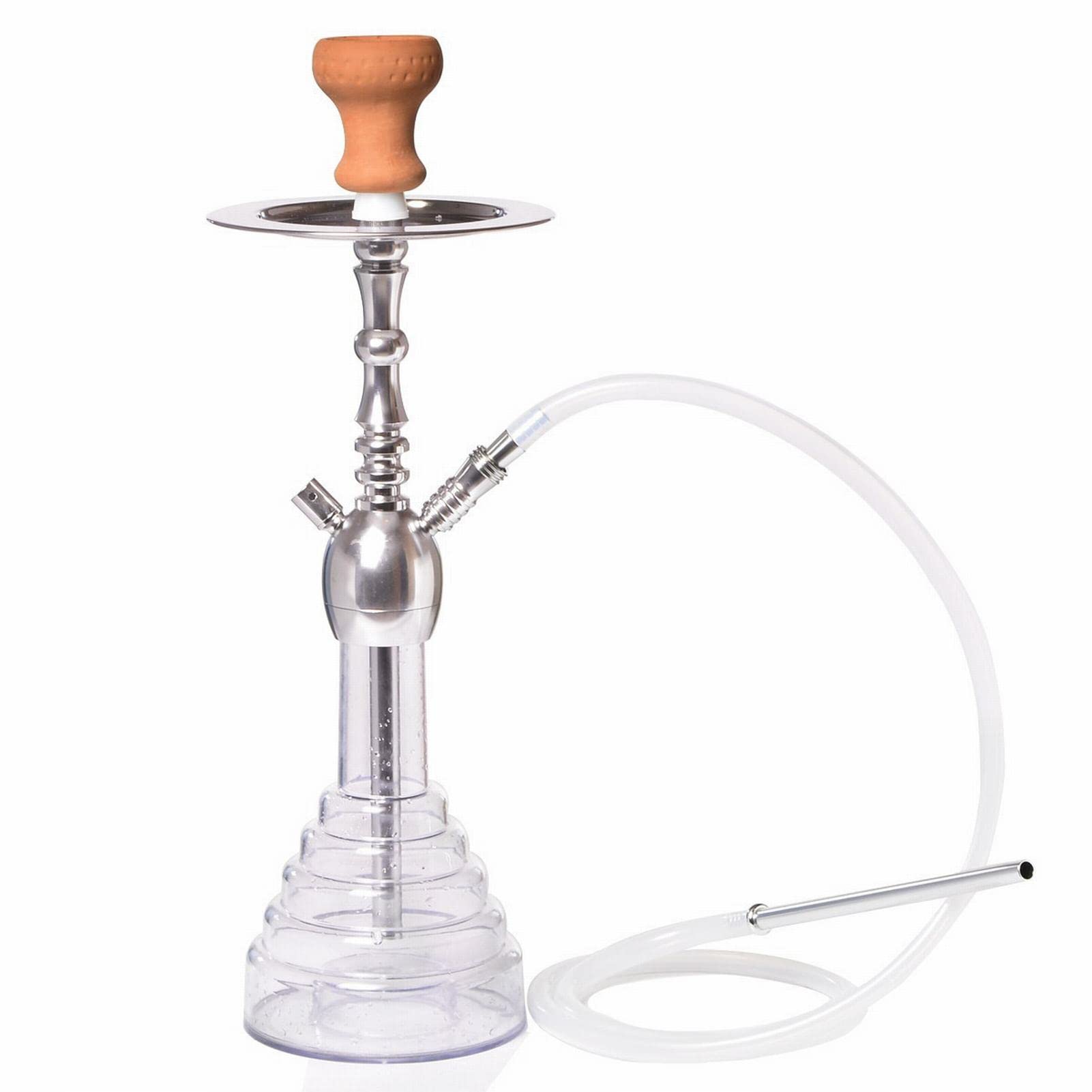 Shisha Set 53cm 1 Schlauch Premium Shisha Komplettset,tragbares Design Modernes Shisha Shisha Kit mit Shisha Zubehör. B