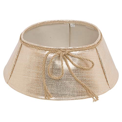 URBNLIVING Elegante falda para árbol de Navidad (oro rosa) Cover