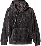 Blizzard Bay Young Men’s Furry Beast Pullover Hoody Sweater, Gray, XXL