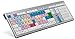 Produktbild LogicKeyboard LKB-MCOM4-AJPU-DE Avid Media Composer Slim PC Tastatur, Silber