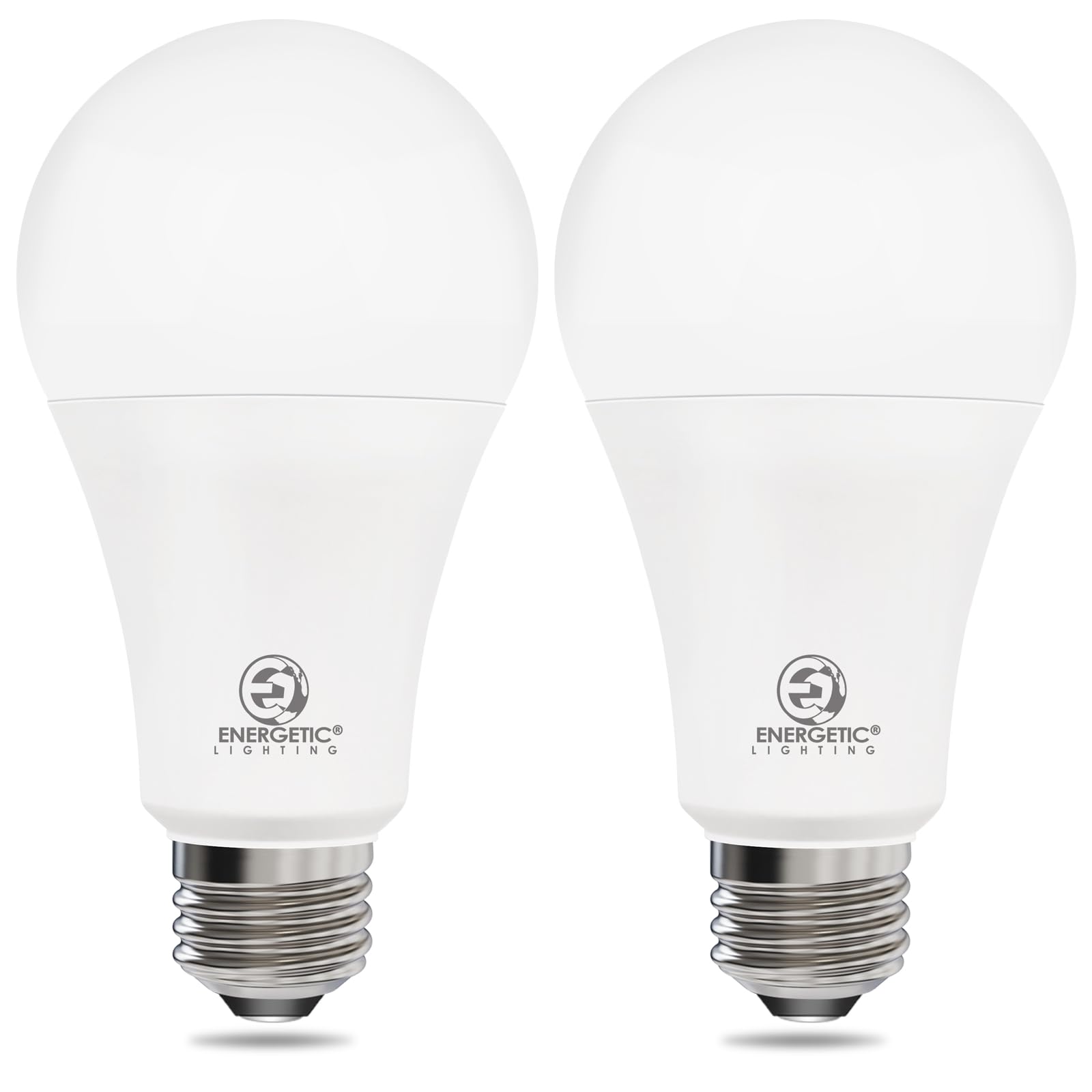 Bombillas LED A21 con sensor de movimiento de radar, equivalente a 14,5 W, 100 W, bombillas LED de 1500 lm, luz diurna de 5000 K, luz de día y apagado automático para porche, garaje, patio, base E26