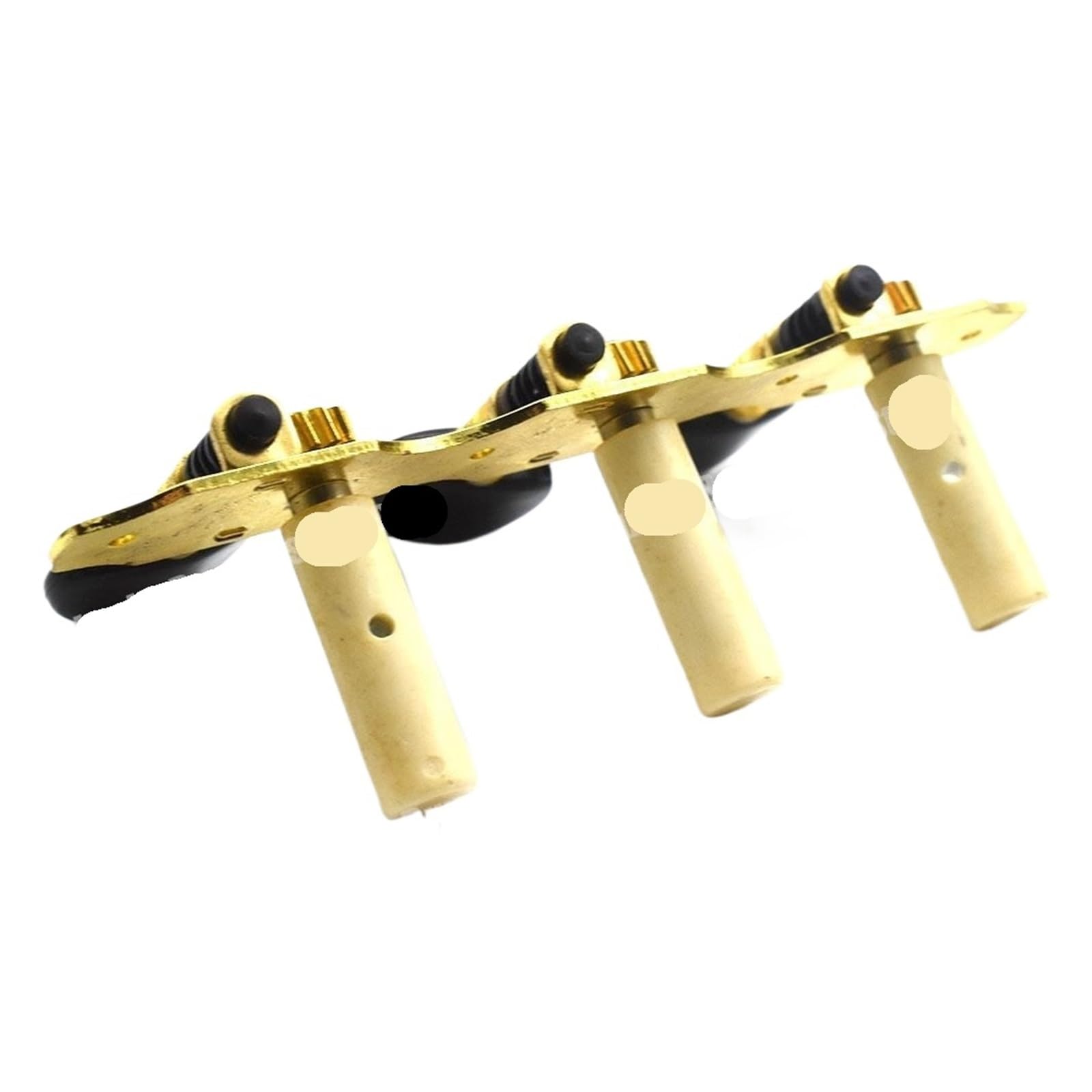 1 Juego de cuerdas de guitarra clásica con placa dorada 3R o 3L, clavijas de afinación, afinadores de llaves, piezas musicales cromadas(3L x1pcs)