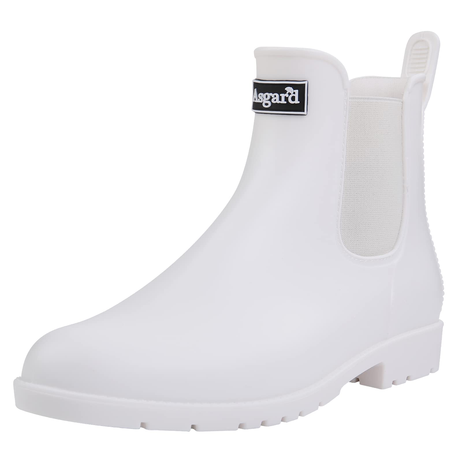 AsgardWomen's Ankle Rain Boots Waterproof Chelsea Boots Short Rain shoes