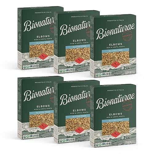 Bionaturae Elbow Pasta Noodles - Gluten Free Pasta Organic, Rice