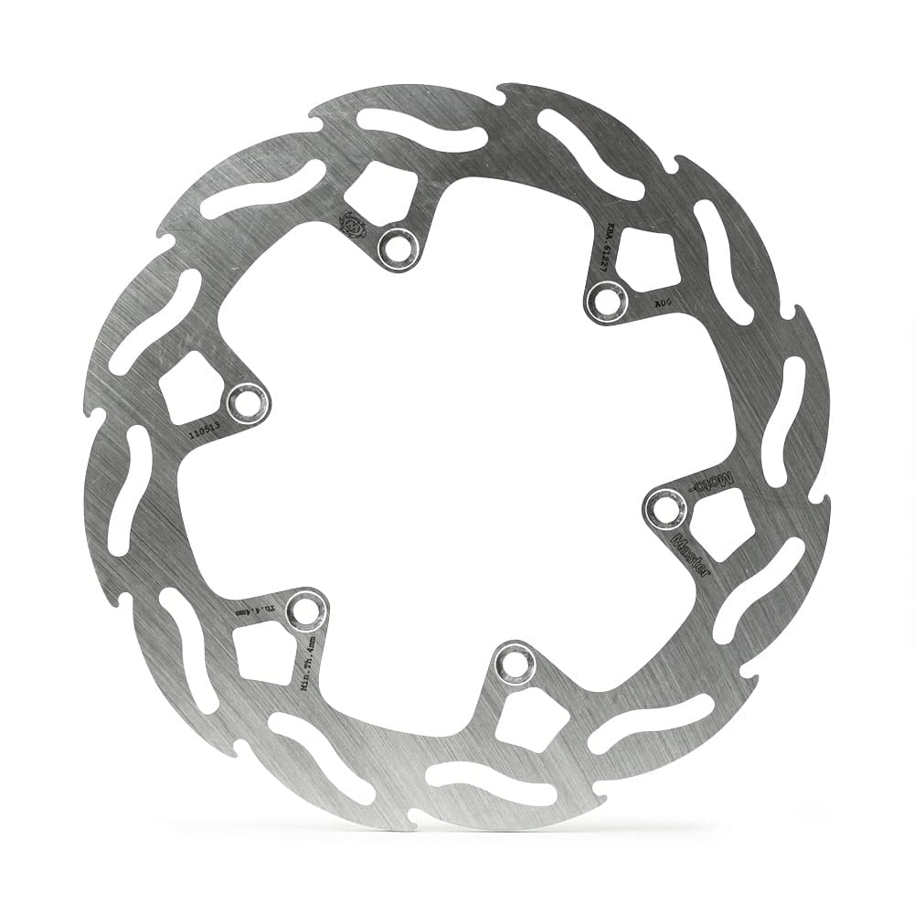 Moto Master Disco Freno Moto Flame Fixed Factory Posteriore per un raffreddamento ottimale e resistenza a temperature elevate - spessore 4,4 mm