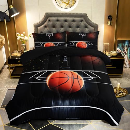 QOOMO Basketball Full Comforter Set