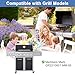 Adviace Replacement Parts for Members Mark GR2210601-MM-00 5 Burner Grill, GR2210601-MM-00 Grill Parts, GR2210601-MM-00 Grill Grate & Burner & Carryover Tube Crossover & Heat Shields
