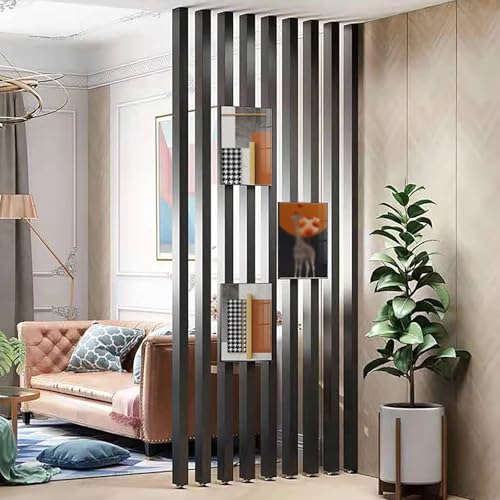 Láminas de madera separadoras de habitaciones, partición decorativa que ahorra espacio para cubículo, hotel y salón de belleza
