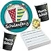 HHO Schulanfang-Party-Set Schuleinführung Partyset 88tlg. für 24 Gäste 24 Teller 24 Becher 40 Servietten