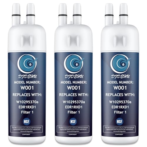9081 Water Filter Replacement for Kenmore 46-9081, 46-9930, 9930, P4RFWB, P8RFWB2L, Compatible with Whirlpool EDR1RXD1, 3 PACK