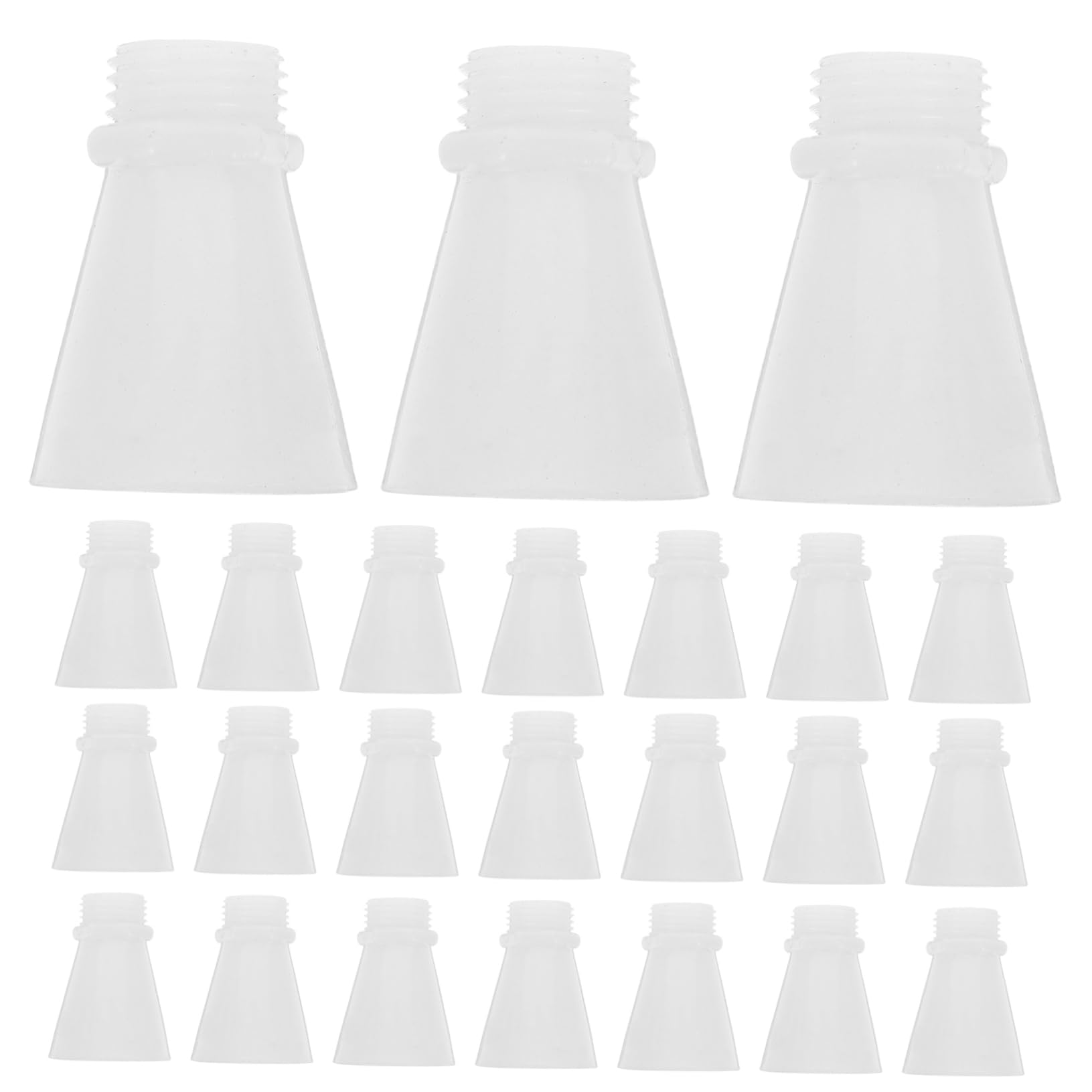 Mipcase 50pcs Fire Extinguisher Nozzle Set 1kg Plastic Replacement Nozzles for Fire Extinguisher Accessories Sturdy and Compatible