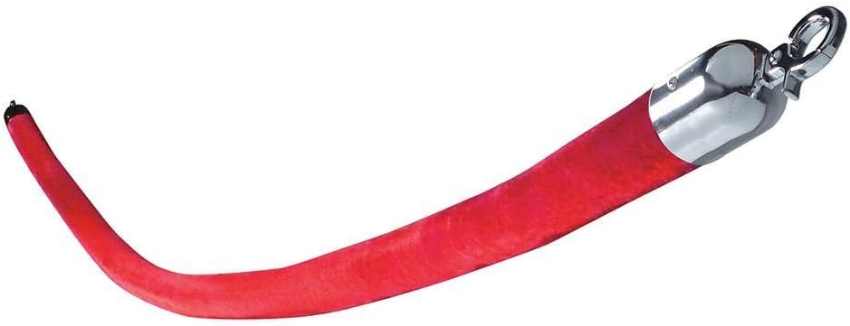 Barrier Rope, 1-1/2 in x 6 ft, Red