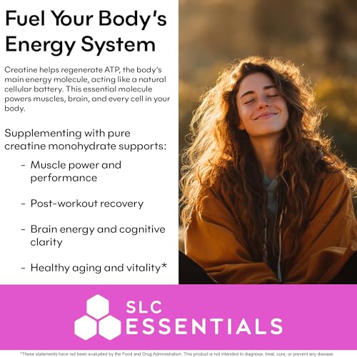 Creatine Monohydrate Powder | 100% Pure Micronized Creavitalis® | German-Made | Unflavored, No Fillers | Supports Muscle Strength, Recovery, & Cognitive Energy | 5g Servings - Image 5