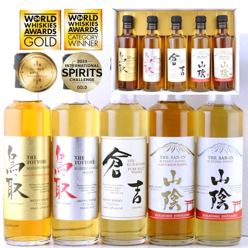 松井酒造 国産ウイスキー200ml 5本セット