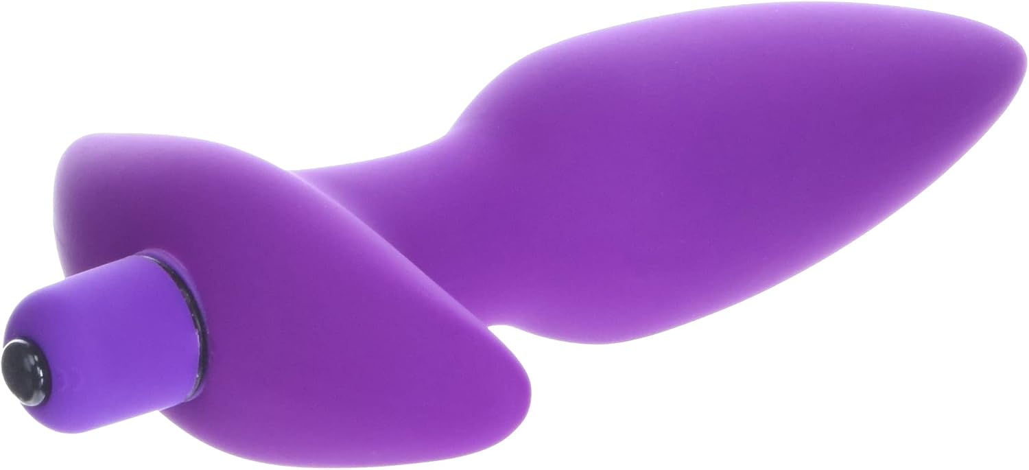 Trinity Vibes Vibrating Silicone Anal Plug, Medium