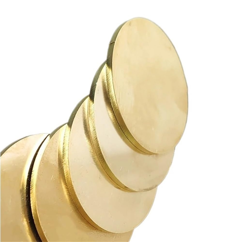 Solidi Dischi in ottone vuoti, Disco in ottone H62 1,5 mm x 10-200 Incisione a mano(1.5MM*120MM)