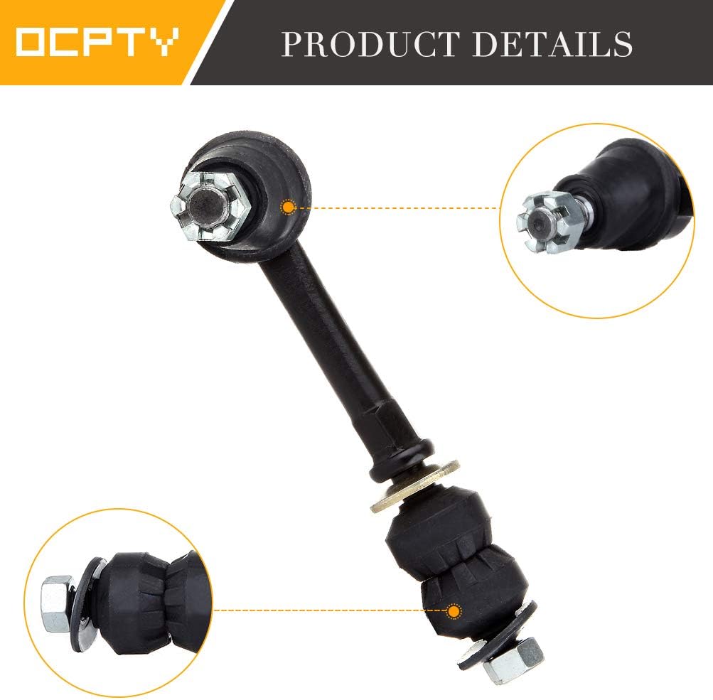 OCPTY - New 11-Piece fit for 1994 1995 1996 1997 for Dodge Ram 1500 4WD 4x4-4 Front Lower Upper Ball Joint 2 Outer 1 Inner Tie Rod End At Pitman Arm 2 Adjusting Sleeve 2 Sway Bar End links
