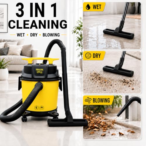 Inalsa Store Inalsa WD 10 Wet and Dry Vacuum Cleaner - Image 4