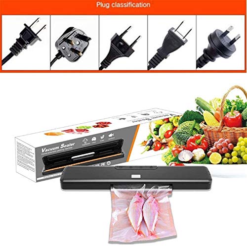 Vacuum Sealer Machine, Food Fresh Preservation Vacuümafdichtingsmachine 34 cm Plastic afdichtingsmachine gelast,met 20… - Afbeelding 7